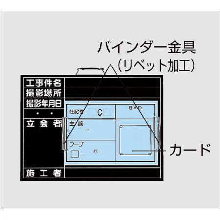 ■表面 カードは別売です。
