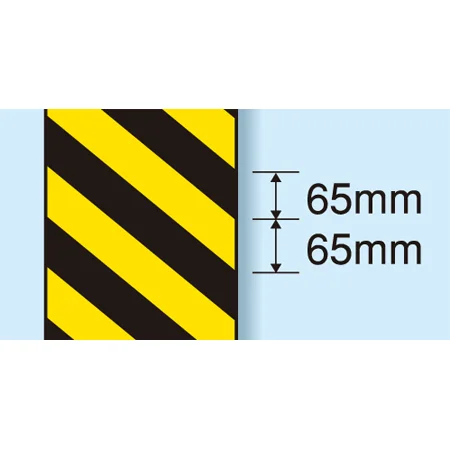 ■65mm幅のストライプ