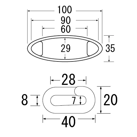 ■反射チェーン 図面