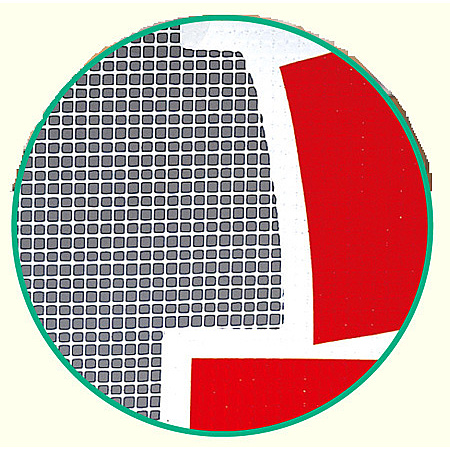 ■メッシュ部分拡大写真