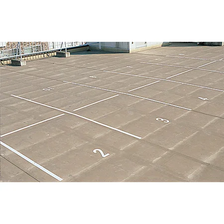 ■路面貼用テープ 使用例（色・幅はご確認下さい）