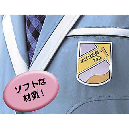 ■ベルセード製胸章　使用例