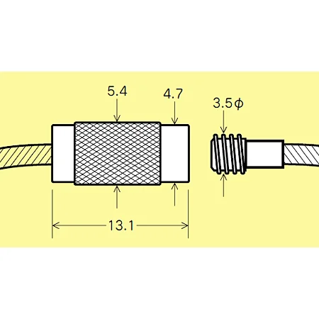 ■寸法図／ワイヤーリング