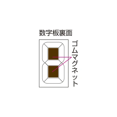 ■マグネット仕様です。