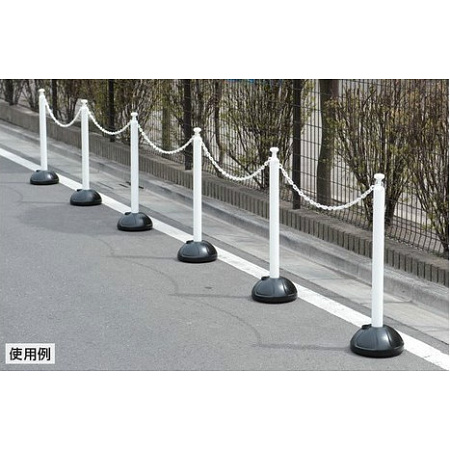 ■使用例2　※プラスチックチェーンは3m間隔以内でご使用ください。