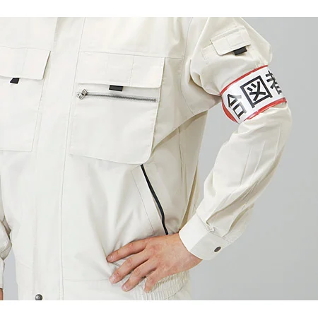 ■差替楽々・ピンレスゴム腕章 使用例（色はご確認下さい）