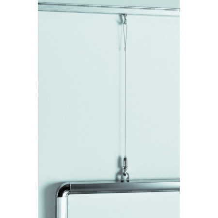 ■壁掛けの代わりにワイヤー吊りする場合