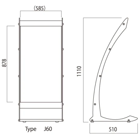 ■タイプJ60シリーズ 図面