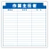 安全掲示板 (木製) 用 パネルのみ 表示内容: (K) 作業主任者 (314-20)