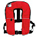 自動膨張式作業用救命衣 レッド (379-648R)