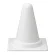 ミニミニコーン 300mmH 白 (385-90A)