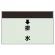 配管識別シート(小)　250×500 ↓排水 (403-41)