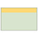 配管識別シート（極小） 帯色：うすい黄（マンセル値10YR 8.5/8） (416-221)