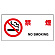 JIS規格安全標識 横長ボード 禁煙 (818-03B)