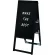 ブラックバリウススタンド看板 ブラックボード 300×600 両面 (BVASKBB-300X600R)