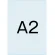 ポスタースタンド看板用アクリル板 A2 (PSAC-A2)