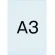 ポスタースタンド看板用アクリル板 A3 (PSAC-A3)