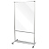 トールパーテーション 大型スタンド式飛沫対策ガード  1200×900 透明アクリル キャスター仕様 (THBP1200X900K)