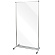 トールパーテーション 大型スタンド式飛沫対策ガード  1800×900 透明塩ビ板 キャスター仕様 (THBP1800X900EK)