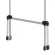 クイックロックサインQS(2本脚) QS-120 1200mm 片面 (A1619***)