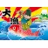 大漁 (恵比寿様) 大漁旗 幅1m×高さ70cm ポリエステル製 (19963)