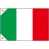 販促用国旗 イタリア サイズ:ミニ (23652)