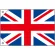 販促用国旗 イギリス サイズ:ミニ (23670)