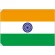販促用国旗 インド サイズ:大 (23678)