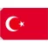 販促用国旗 トルコ サイズ:小 (23683)