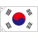 販促用国旗 韓国 サイズ:ミニ (23691)