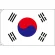 販促用国旗 韓国 サイズ:小 (23692)