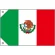 販促用国旗 メキシコ サイズ:ミニ (23730)