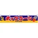 ポップコーン 販促横断幕(小) W1600×H300mm  (3417)