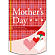 変形タペストリー Mothers Day チェック柄 (61071)