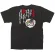 黒Tシャツ ラーメン サイズ:S (64040)