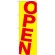 のぼり旗 OPEN 黄/赤 (GNB-1266)