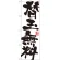 のぼり旗 替玉無料 白地 黒文字(SNB-1149)