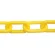 プラスチックチェーン NO.80 (中) 黄 (22635YLW)