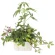 光触媒 人工観葉植物 造花 寄せ植えパキラ (高さ50cm) (2347A100)