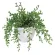 光触媒 人工観葉植物 造花 グリーンネックレス(ポリ製) (高さ15cm) (234K35)