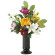 造花 仏花小菊(器付)1個 (高さ32cm) (2388R37N) ※光触媒無し