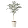 光触媒 人工観葉植物 造花 オリーブツリー1.35 (高さ135cm) (2433A220)
