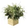 光触媒 人工観葉植物 造花 ウッドボックスT (高さ60cm) (2635A165)