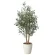 光触媒 人工観葉植物 造花 オリーブグレイス1.2 (高さ120cm) (2722A260)