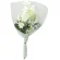造花 ブーケ仏花シンビジューム1本 (高さ50cm) (FPY-101N27) ※光触媒無し