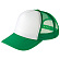 イベントメッシュキャップ (12572) グリーン・ホワイト