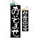 ブラック木製サイン (大) (3967) おいでませ/仕度中です
