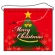 店内タペストリー ヨコ長 W600×H520mm (4337) Merry chiristmas