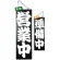 ブラック木製サイン (大) (7640) 営業中 1/準備中