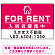 FOR RENT 入居者募集中 ピンク デザインB オリジナル プレート看板 W450×H300 エコユニボード